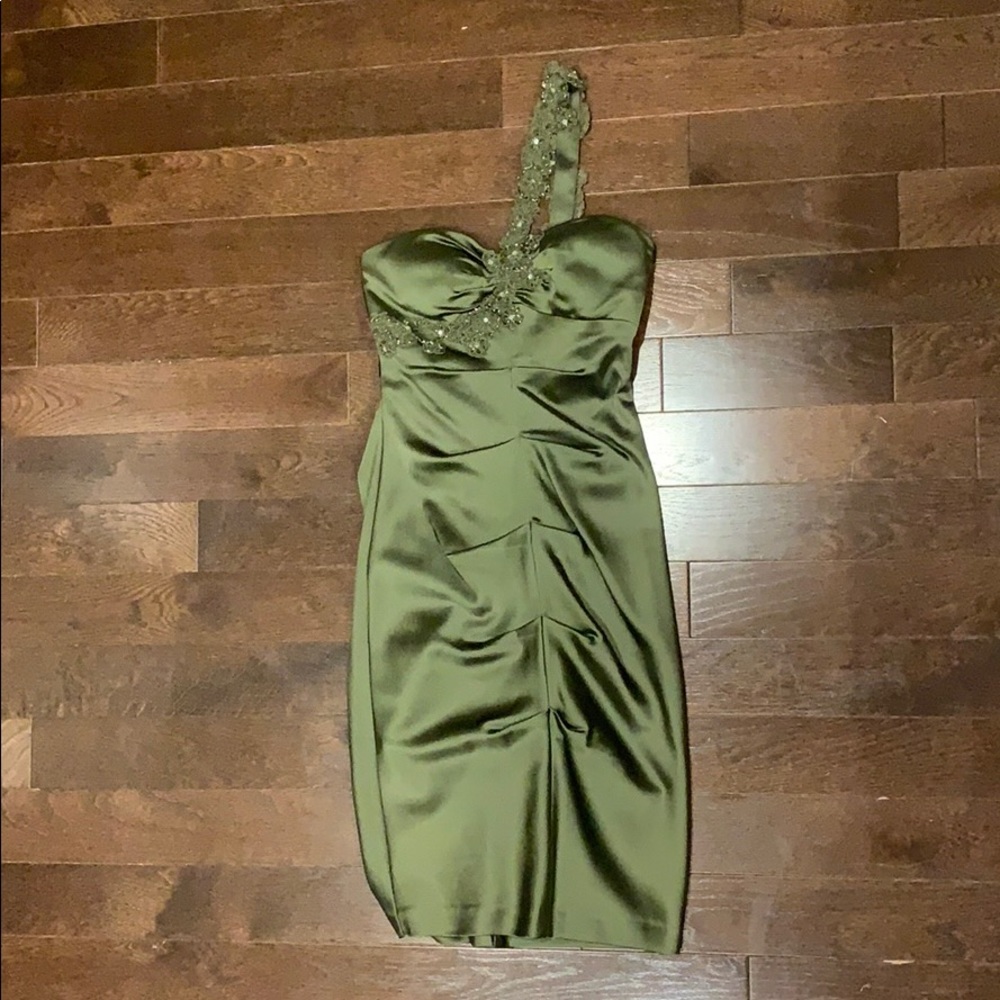 Emerald Green Cocktail Dress